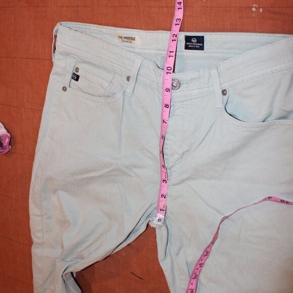 Ag Adriano Goldschmied Protégé Straight Leg Jeans Men’s Size 32X34 - Picture 10 of 12